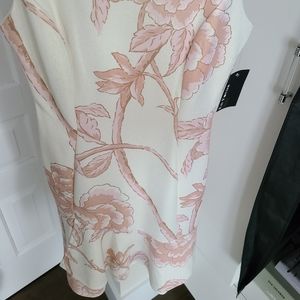 Floral shimmer dress